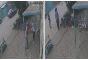 Павлодарда жұрттың көзінше ер адамның мойнын кесіп тастады