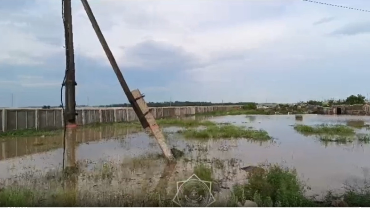  кадр из видео ДЧС Акмолинской области 