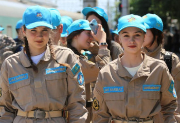 Алматыда әскери-патриоттық жастар жиынына алты мемлекеттің өкілдері жиналды