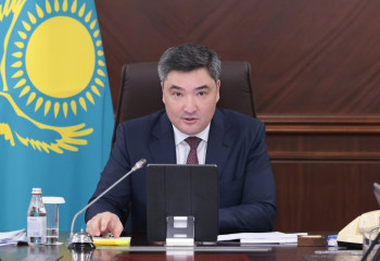 Olzhas Bektenov gives a series of instructions to ensure safety at water bodies