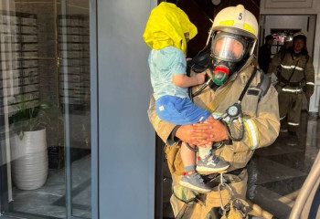 Огнеборцы Астаны спасли шестерых человек из пожара