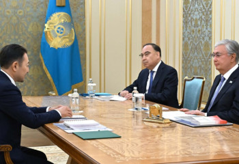 Kazakh President  receives CICA Secretary General Kairat Sarybay