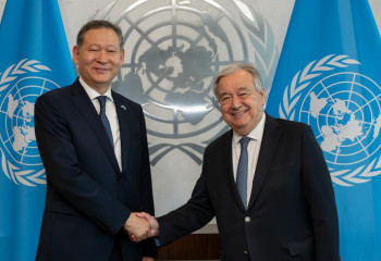 Permanent representative of Kazakhstan to UN presented his credentials to UN Secretary-General