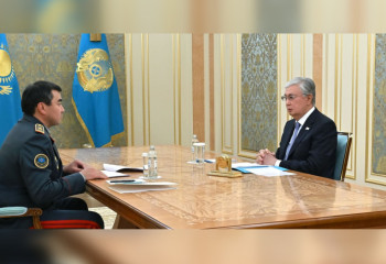 Head of State receives  minister of emergency situations