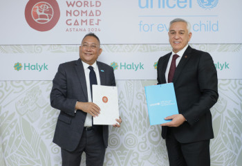 ЮНИСЕФ стал официальным партнером 5-х Всемирных игр кочевников