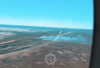 80 тонн воды понадобилось для ликвидации пожара в Иле-Балхашском резервате