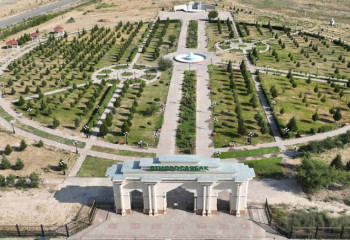 «Таза Қазақстан»: в парке Арыси установлены системы автоматического полива