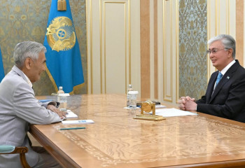 Президент Казахстана обсудил с Омирзаком Озганбаевым вопросы развития страны и воспитания молодежи