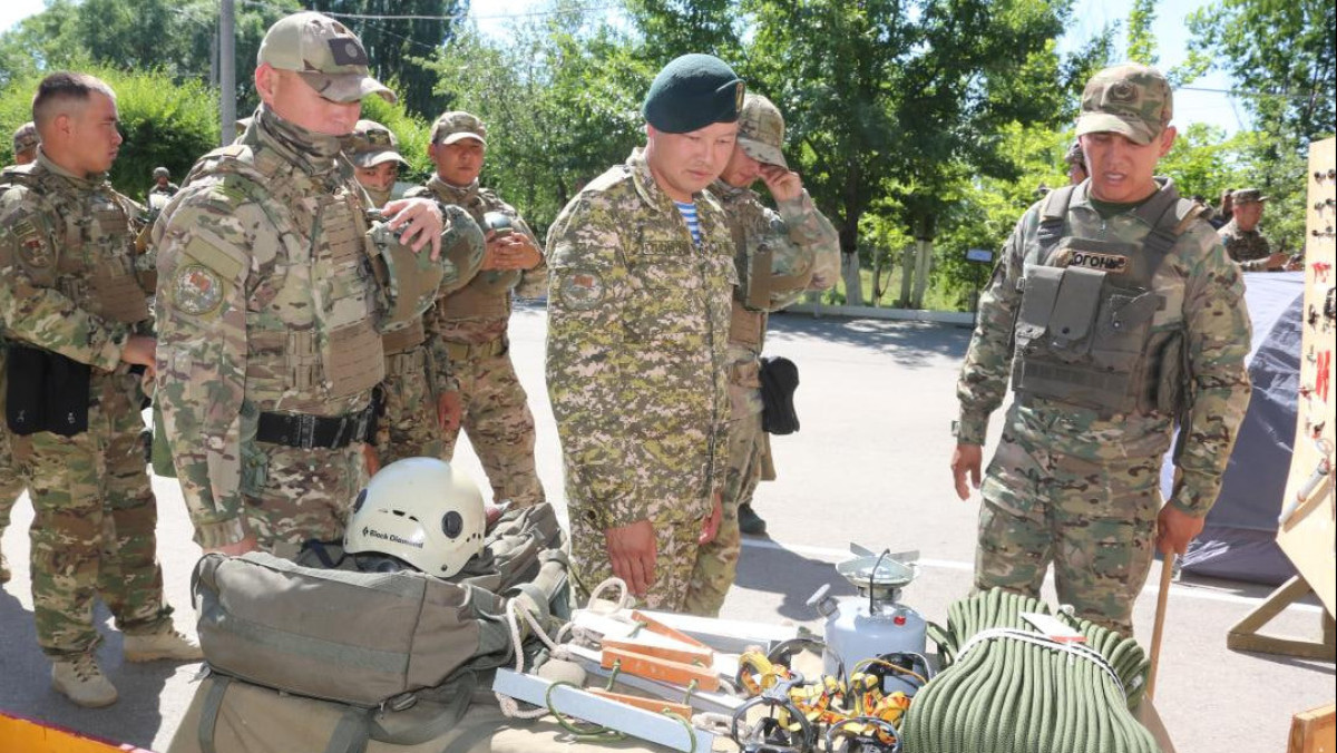 Қазақстан мен Қырғызстан әскерлерінің қатысуымен «Дала сұңқары-2024» оқу-жаттығуы басталды