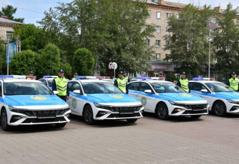27 новых служебных авто получила полиция Акмолинской области