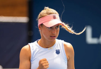 Юлия Путинцева впервые вышла в финал травяного турнира WTA