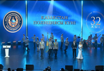 В Алматы прошел концерт, проуроченный ко Дню полиции