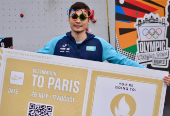 Қазақстандық спортшы Париж Олимпиадасына жолдама алды