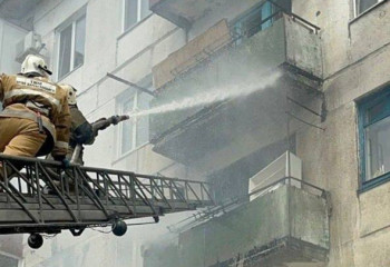 В Рудном пожарные ликвидировали возгорание в квартире