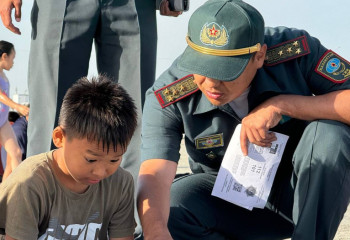 Каспий теңізінде суға түсудегі қауіпсіздік іс-шаралары түсіндірілді