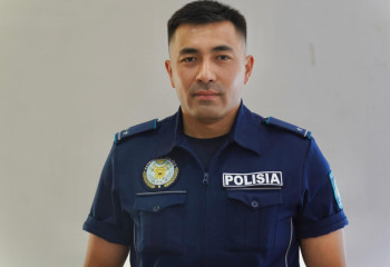 6 тілді меңгерген шымкенттік полицей: «Әке жолын қуғым келді»