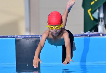 Халықаралық олимпиада күні: Астанада жүзуден турнир өтті