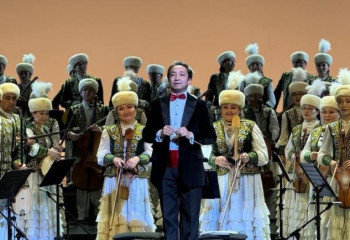 Құрманғазы атындағы Қазақ ұлттық халық аспаптар оркестріне 90 жыл толды