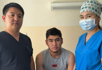 Шымкенттік дәрігерлер инсульт алған жас жігітті аман алып қалды