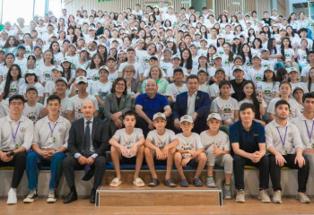 Қазақстанға 250-ден аса қандас балалар жазғы лагерьге келді