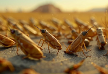 Борьба с саранчой: на какой стадии находится обработка против вредителей