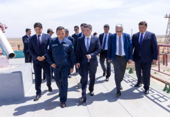 Олжас Бектенов проверил темпы строительства космического ракетного комплекса «Байтерек» и ознакомился с планами развития Байконыра