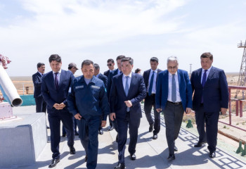 Kazakh PM  checks construction pace of Baiterek space rocket complex and acquaints himself with Baikonyr development plans