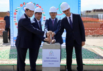 В Астане состоялись «закладка камня» штаб-квартиры СВМДА