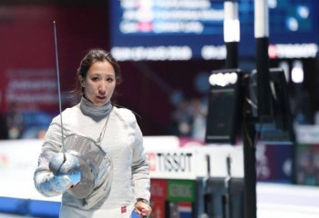 Женская команда Казахстана по фехтованию на сабле завоевала «серебро» на чемпионате Азии в Кувейте