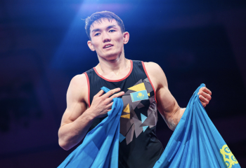 Мерей Мәултіханов 23 жастарға дейінгі балуандар арасында Азия чемпионы атанды