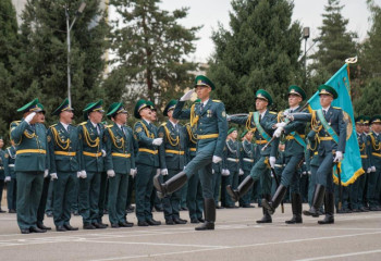 Состоялся выпуск курсантов Пограничной академии КНБ