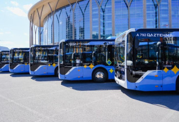 Более 300 новых автобусов поставят в Астану в этом году