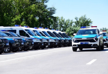 Қарағанды облысының полицейлеріне 200 жаңа қызметтік көлік берілді