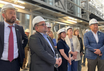 Мәжіліс депутаттары жылу электр станциясының жұмысымен танысты