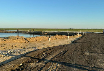 Временно восстановлен участок трассы «Атырау-Индер»