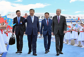 ҚХР Төрағасы Си Цзиньпин Қазақстанға келді