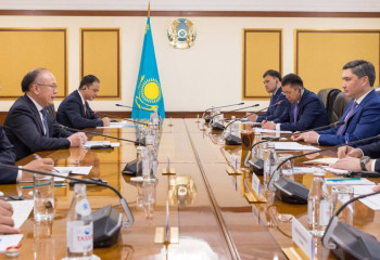 Бектенов қытайлық компания басшысымен бірлескен инфрақұрылым жобаларын талқылады