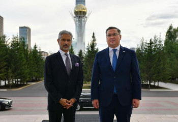 Главы МИД Казахстана и Индии провели переговоры