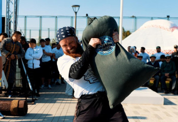 Дүниежүзілік көшпенділер ойындары: толағай алыптар сайысының іріктеу турнирі өтеді