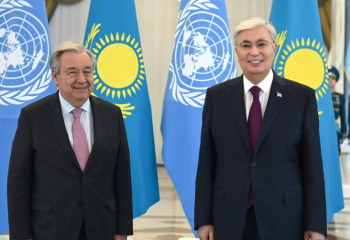 Антониу Гутерриш высоко оценил председательство Астаны в ШОС