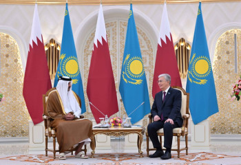 Президент Казахстана и Эмир Катара обсудили перспективы укрепления двусторонних связей