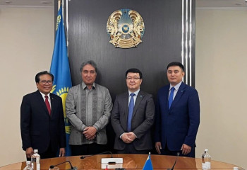 Prospects for cultural exchange between Kazakhstan and Indonesia discussed in Ministry of Culture and Information