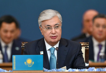 Касым-Жомарт Токаев выступил на саммите «ШОС плюс»