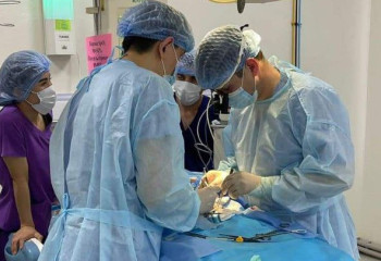 Түркістан облысында алғаш рет жаңа туған нәрестенің жүрегіне операция жасалды