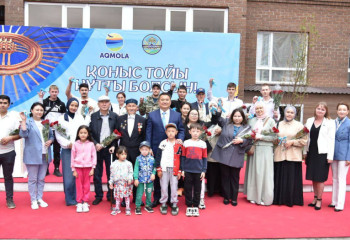 Қосшыда 20 отбасыға пәтер кілттері табысталды