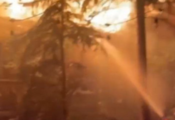 Алматыда екі қабатты монша кешенінде өрт шықты