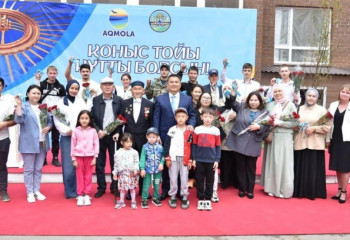 20 семей стали обладателями жилья в городе Косшы