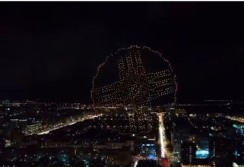 Астанада дрондар шоуын 100 мыңнан астам адам тамашалады