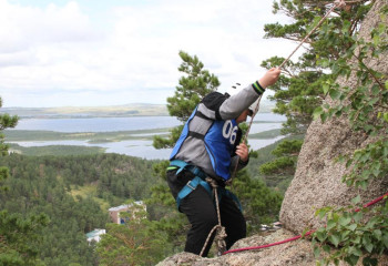В Бурабае прошел республиканский фестиваль по скалолазанию