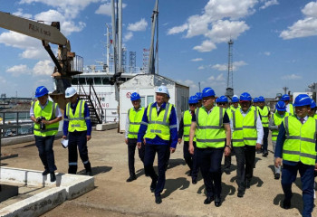 Қарақалпақстандық делегация Маңғыстаудың ірі кәсіпорындарының жұмысымен танысты